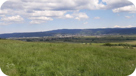 Chaffois-Paysage autour de la chapelle