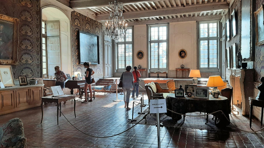 Commarin : le château,le Grand Salon