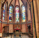 Semur en Auxois-Collégiale Notre Dame : chapelle rayonnante