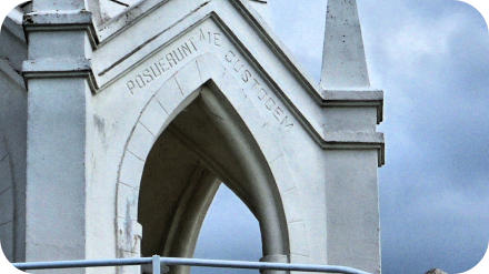 Chaffois-inscription sur la chapelle