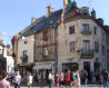 Semur en Auxois : maison médiévale place Gaveau