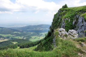 Mont d'Or : vue sur le Jura Vaudois