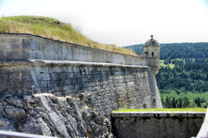 Fort de Joux : échauguette