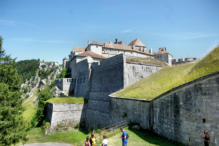 Fort de Joux et fort Malher en arrière plan