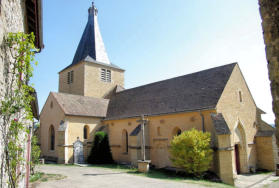 Châteauneuf en Auxois : Eglise Saint Jacques et Saint Philippe