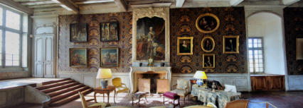 Commarin : le château, le Grand Salon