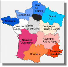 les régions de France