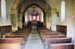 Villeneuve lembron : intérieur de l'église Saint Claude