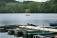 Lac d'Aydat : barques