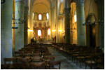 Saint Nectaire : intérieur de l'église