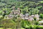 Saint Nectaire : vue d'ensemble de la ville