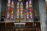 Saint Pourcain : église Sainte Croix, le choeur