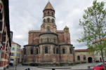 Brioude :la basilique Saint Julien, le chevet