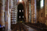 Brioude :la basilique Saint Julien, nef