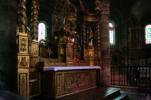 Brioude :la basilique Saint Julien, autel chapelle annexe