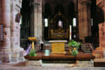 Brioude :la basilique Saint Julien, choeur