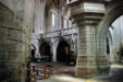 La Chaise dieu : l'intérieur de l'abbaye
