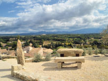 Village de Chamaret : aménagement du site