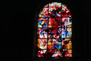 Brioude : basilique Saint Julien, vitrail 4
