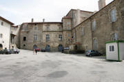 La Chaise dieu : extérieur de l'abbaye