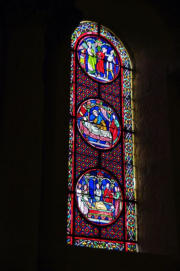 Saint Nectaire : vitrail