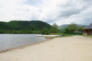 Lac Chambon : plage