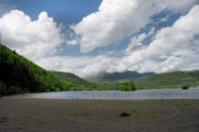 Lac Chambon : plage