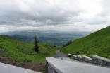 Puy de Dôme : chemin de descente du sommet du Puy