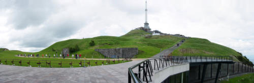 Puy de Dôme : vue générale du sommet du Puy de Dôme