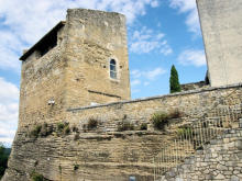 Village de Chamaret : les ruines du château