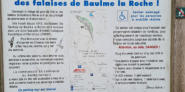 Baulme la Roche : panneau indicatif