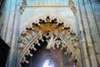 Autun : détail d'ogive de la cathédrale Saint Lazare