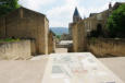 Cluny : haut de l'allée centrale de l'abbaye