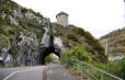 Besançon :Porte Rivotte avec sa tour de guet