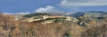 Besançon : citadelle Vauban sur son piton rocheux