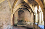 Abbaye de Montbenoit : le cloitre