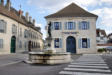 Ornans : la fontaine de Samaritaine