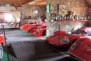 Savigny lès Beaune  au château : la collection automobiles sport abarth 14