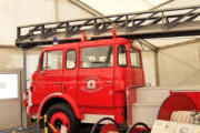 Savigny Lès Beaune au château  : la collection véhicules pompiers 7