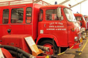 Savigny Lès Beaune au château  : la collection véhicules pompiers 8