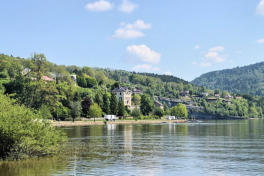 Saut du Doubs : le paysage des rives 2