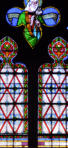 Orgelet : Eglise Notre Dame de l'Assomption, vitraux