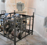 Orgelet : Eglise Notre Dame de l'Assomption, ancien mécanisme de l'horloge