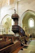 Abbaye de Montbenoit : la chair dans la nef