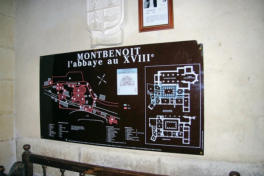 Abbaye de Montbenoit : plan 2