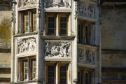 Nevers : détails architecture du Palais Ducal