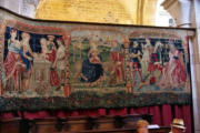 Collégiale Notre Dame de Beaune : tapisseries de la vierge