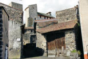 Paray le Monial : maisons dans la vieille ville