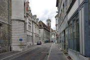 Besançon : rue du centre ville