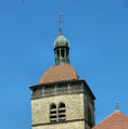 Orgelet : Eglise Notre Dame de l'Assomption, clocher